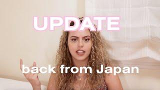 Update & life after Japan, youtube...