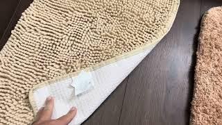 Gorilla Grip Chenille Bath Mat Vs Olanly Bath May