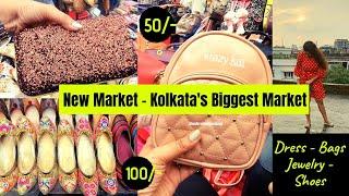 New Market Kolkata | Dress, Jewelry, Shoes, Bags | Khushi NotOnlyMakeup