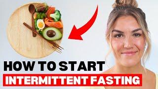 How to Start 16/8 Intermittent Fasting For Weight Loss (3 Steps)