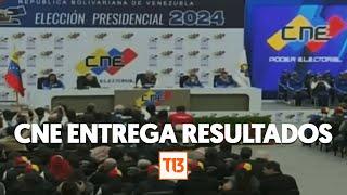 CNE da por ganador a Nicolás Maduro en Venezuela