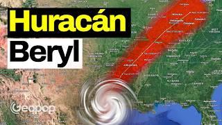 El huracán Beryl toca tierra en Texas | Por qué es el más violento jamás registrado en julio