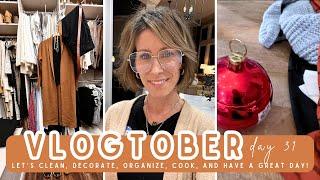 VLOGTOBER 2024 | COZY FALL | EASY FALL DECOR | EASY FALL RECIPES | HALLOWEEN | LAST DAY OF VLOGTOBER