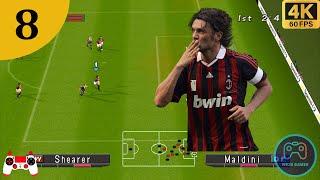 Master League - Winning Eleven 2002 - AC Milan #8 || Duckstation PS1 on PC  Full Game [4K60]