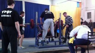 Bench press 140kg 93kg class. IPF, Volkov Pavel