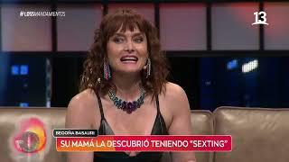 El sexting de Begoña Basauri. Los 5 Mandamientos, Canal 13.