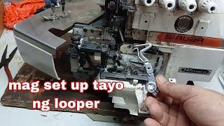 Looper,needle guard at looper holder.///.paano ikabit...///