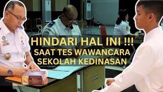 Bunuh Diri ?, Kalau Kamu Lakukan ini Saat Tes Wawancara Sekolah Kedinasan