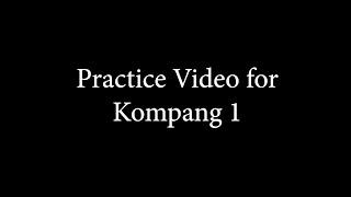 Kompang Interlocking Rhythm Practice - Kompang 1