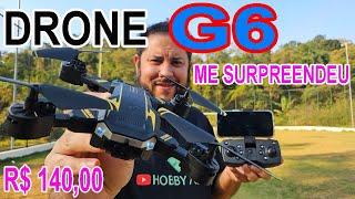 Drone G6 como Ligar primeiro voo externo teste de camera e qualidade da imagem teste externo