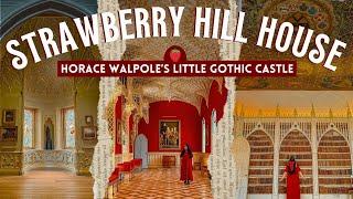 Strawberry Hill House Tour let’s visit Horace Walpole’s ‘Little Gothic Castle’ ‍