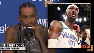 SGA Sounds Off After Thunder Take 3-1 Series Lead | May 26, 2025