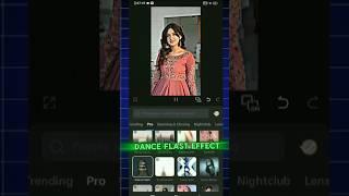 Dance Flash Effect In Capcut #shorts #trending #capcut