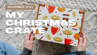 My Christmas Crate Unboxing November 2022: Christmas Subscription Box