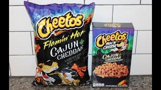 Cheetos Flamin’ Hot Cajun Cheddar & Cheetos Mac ‘N Cheese Cajun Cheddar Review