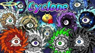 Battle Cats | One Lineup, ALL Cyclones - No Gacha