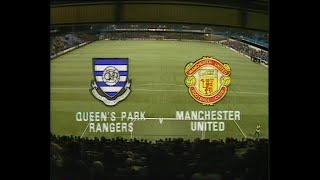 Queen's Park Rangers v Manchester United - Canon League Division One - 13/1/84