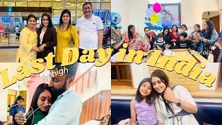 My Last day in India I| hardest goodbye || Emotional moments I|Mumbai |I New Journey #vlogs