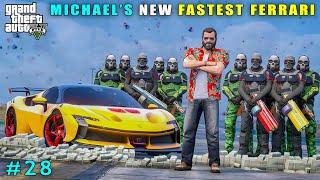 Michael's Most Fastest Ferrari For Racing Tournament | Gta V Gameplay