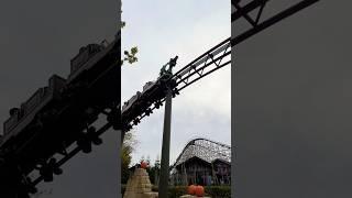 #short Ride The Dragon Rollercoaster, Plopsaland de Panne