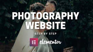 How to make a photography website on wordpress for free | Elementor Tutorial