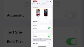 Make iPhone Text BOLD