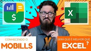 Usando o App MOBILLS Controle Financeiro Pessoal pela 1ª vez | Impressões Iniciais