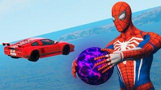 Car VS Portal Trap From Spider-Man | BeamNG Drive | BimTestCrash