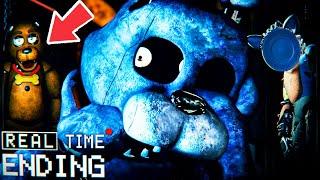 I BEAT "FNAF in Real Time" BUT IT BROKE ME! (Ends & Secrets!)