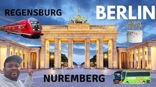 Traveling from Regensburg to Nuremberg to Berlin on my Birthday  Germany 