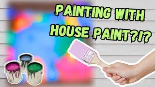 Painting with Recycled House Paint??