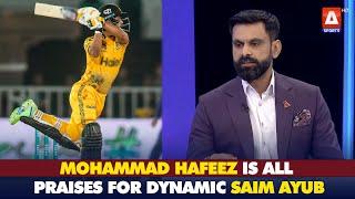 "Pakistan needed a player like him, who..." #MohammadHafeez is all praises for dynamic #SaimAyub.
