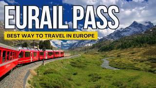 Every COUNTRY in EUROPE by TRAIN | How to Use EURAIL PASS for Maximum Savings #eurailpass