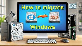 Easily MIGRATE Windows to an SSD with FREE Software | Clone Hard Drive or M2 NVMe