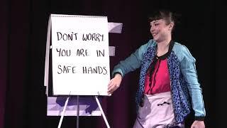 What this girl does with a flipchart will SHOCK YOU!