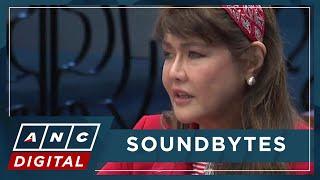 'Bravado just for show': Imee Marcos hits AFP budget cuts | ANC