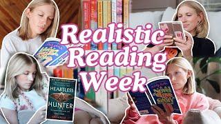 vlog: realistic reading week in my life (ft. 2024 releases) 