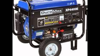 DuroMax XP4400E 4,400 Watt 7.0 HP OHV 4-Cycle Gas Powered Portable Generator With Electric Start