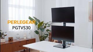Step-By-Step Installation Guide for Perlegear PGTVS30 Dual Monitor Stand