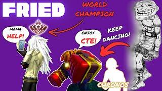 TROLLING a WORLD CHAMPION with CHRONOS STYLE! [Untitled Boxing Game]