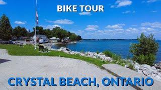 Crystal Beach, Ontario: Serene 4K Bike Ride along Lake Erie's Tranquil Shores ‍️