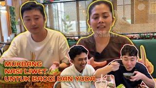 YUDA DAN BAOQI SANGAT KOMPAK MENILAI MAKANAN INI ENAK! SHANTY DI CHINA MUKBANG NASI LIWET