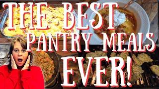 Easy MUST TRY Pantry Clean-Out Meal Ideas! Cook With Me! #cooking #pantrymeals #budgetmeals