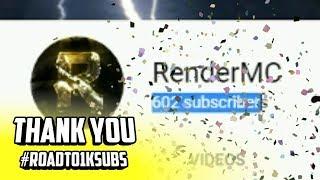 WE HIT 600 SUBSCRIBERS!!