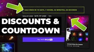 How to Add BLACK FRIDAY Discounts & Countdown Timer to Your Shopify Store