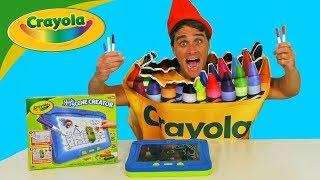 Crayola Magic Scene Creator ! ||  Toy Review || Konas2002