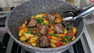 The most delicious minced meat recipe! A delicious dinner in a pan!