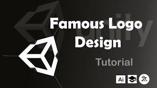 Unity Logo Design-Famous logo design Tutorial | Adobe illustrator