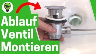 Ablaufventil Waschbecken Montieren  ULTIMATIVE ANLEITUNG: Wie Ablaufgarnitur mit Hebel Einbauen???