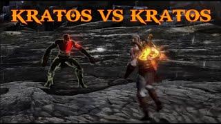 Young Kratos vs Black Kratos